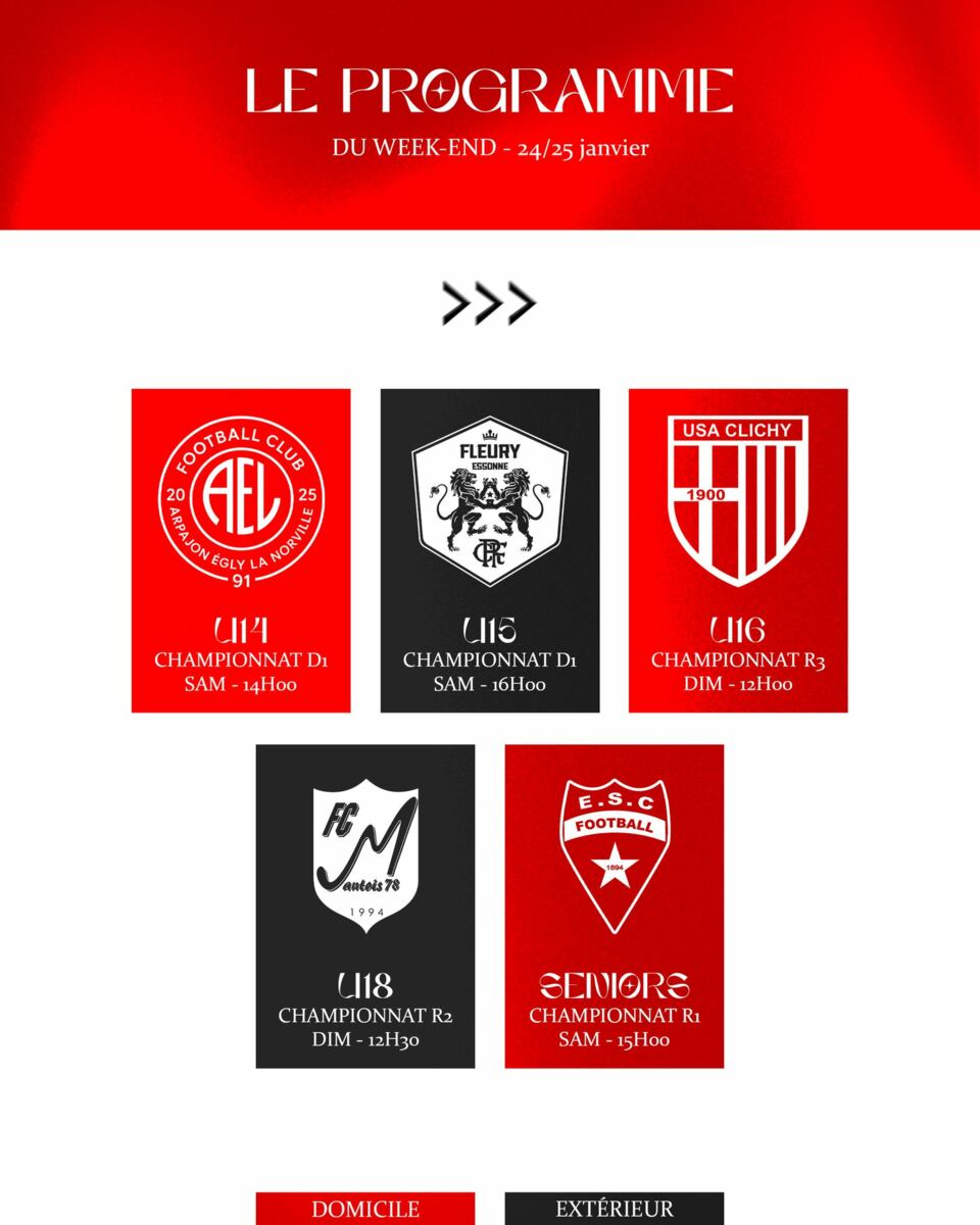 Programme du week-end