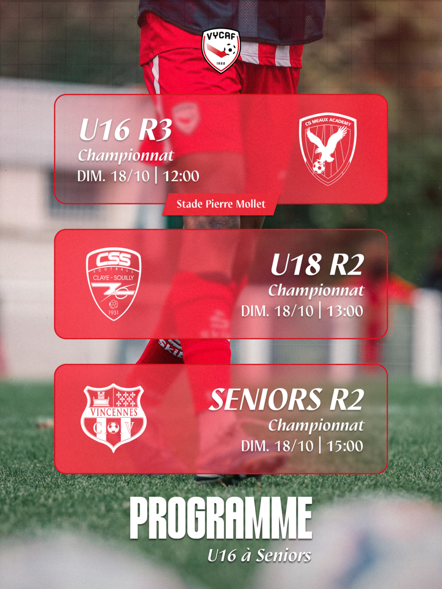 Programme du week-end