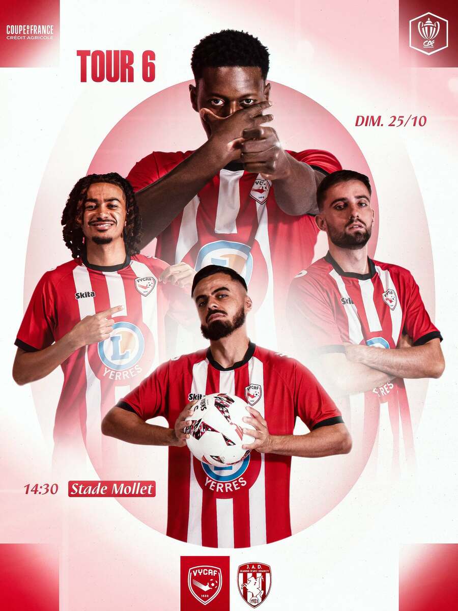 Coupe de France TOUR 6 - ce dimanche