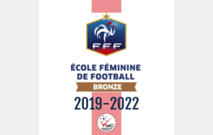 Label Ecole de Football Féminine !