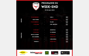 Programme du week-end