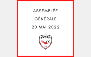 Assemblée Générale le 20 mai 2022