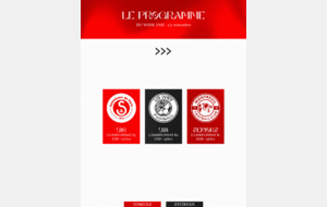 Programme du week-end