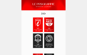Programme du week-end
