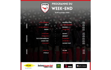 Programme du week-end