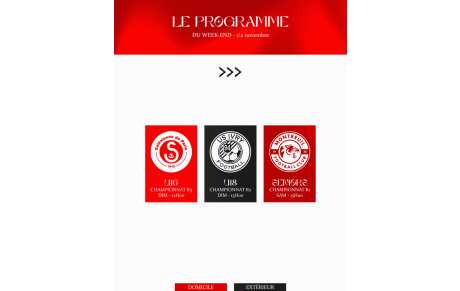 Programme du week-end