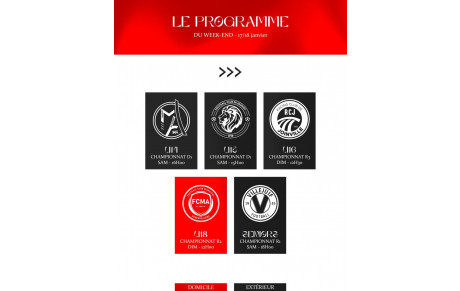 Programme du week-end