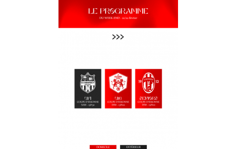 Programme du week-end