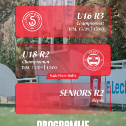 Programme du week-end